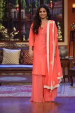 Vidya Balan on the sets of Comedy Nights with Kapil in Filmcity on 13th June 2014